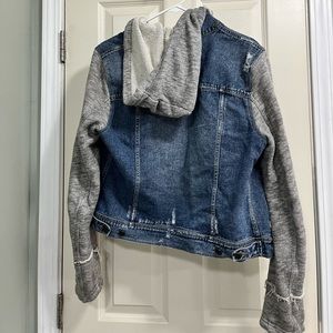 Large Free People denim jacket